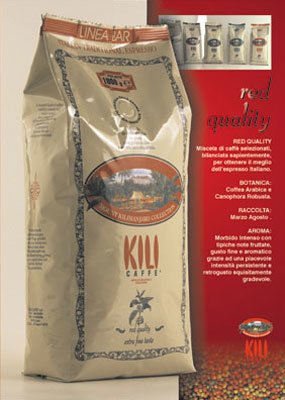 Kili Espressokaffee aus Sizilien - Rar und besonders gut.
