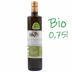 Olio Extravergine di Oliva  Bio Quadrotta 0,75 L