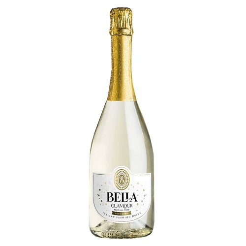 Bella Glamour von Iris Vigneti 0 % Alkohol = Alkoholfrei - fast wie Prosecco - in der 0,75 Liter Flasche