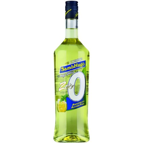 Sambhugo ZerO 0 %, alkoholfreier Aperitif von Ciemme Liquori - ideal zum Mixen - in der 1 Liter Flasche