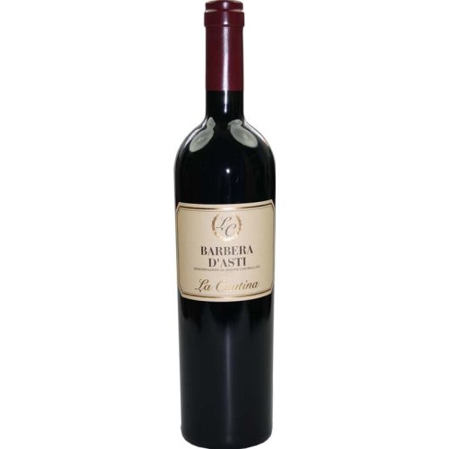 Barbera dAsti Rotwein von La Cantina Weinhandel. 0,75l Flasche