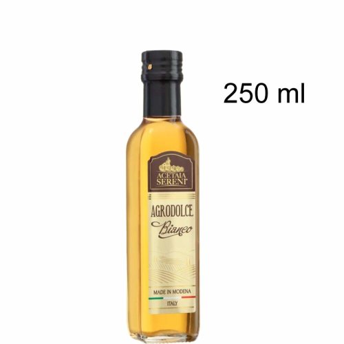 Eine Flasche Condimento Agrodolce Bianco mit 250ml - ein Essig von Acetaia Sereni aus Italien