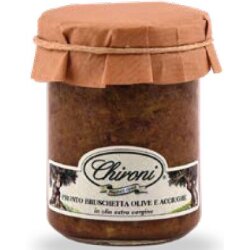 Pronto bruschetta olive acciuge - Oliven und Sardellen...
