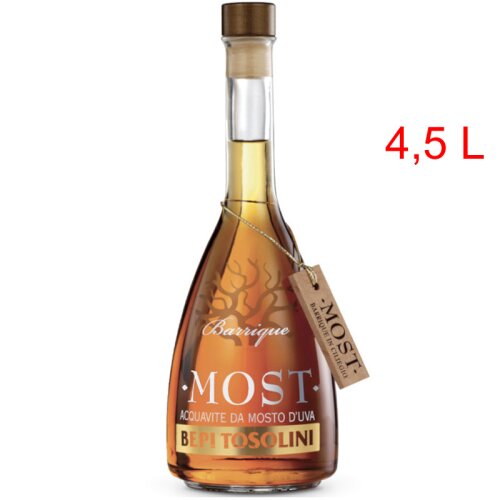 4,5 Liter Most Barrique Ciliegio Rehoboam Aquavit von Bepi Tosolini