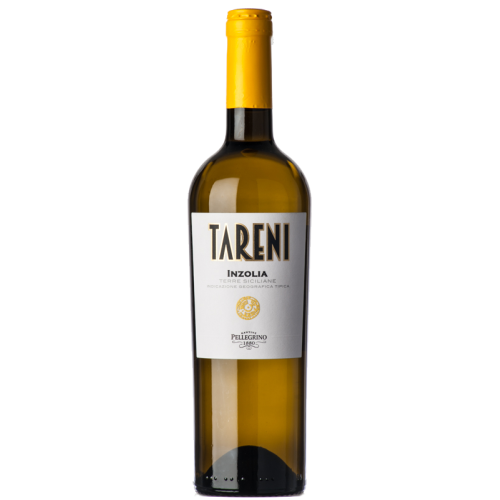 Inzolia Tareni Weisswein von Carlo Pellegrino aus Sizilien - Eine Flasche mit 0,75l Inhalt
