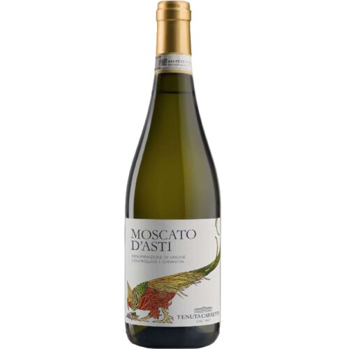 Moscato DAsti von Tenuta Carretta - DOCG Ein Dessertwein mit nur 5,5% Alkohol in der 0,75l Flasche
